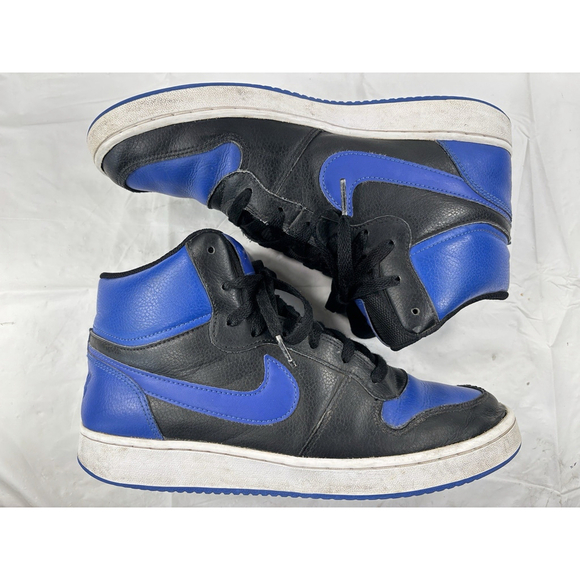 Nike Ebernon Mid Black Game Royal AQ1773-001 - Picture 8 of 12